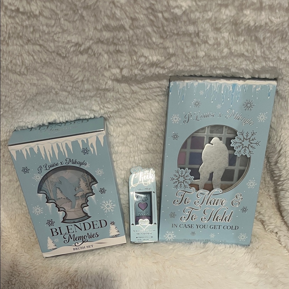 PLouise Mikayla Blended Memories Brush Set and Palette with Blush